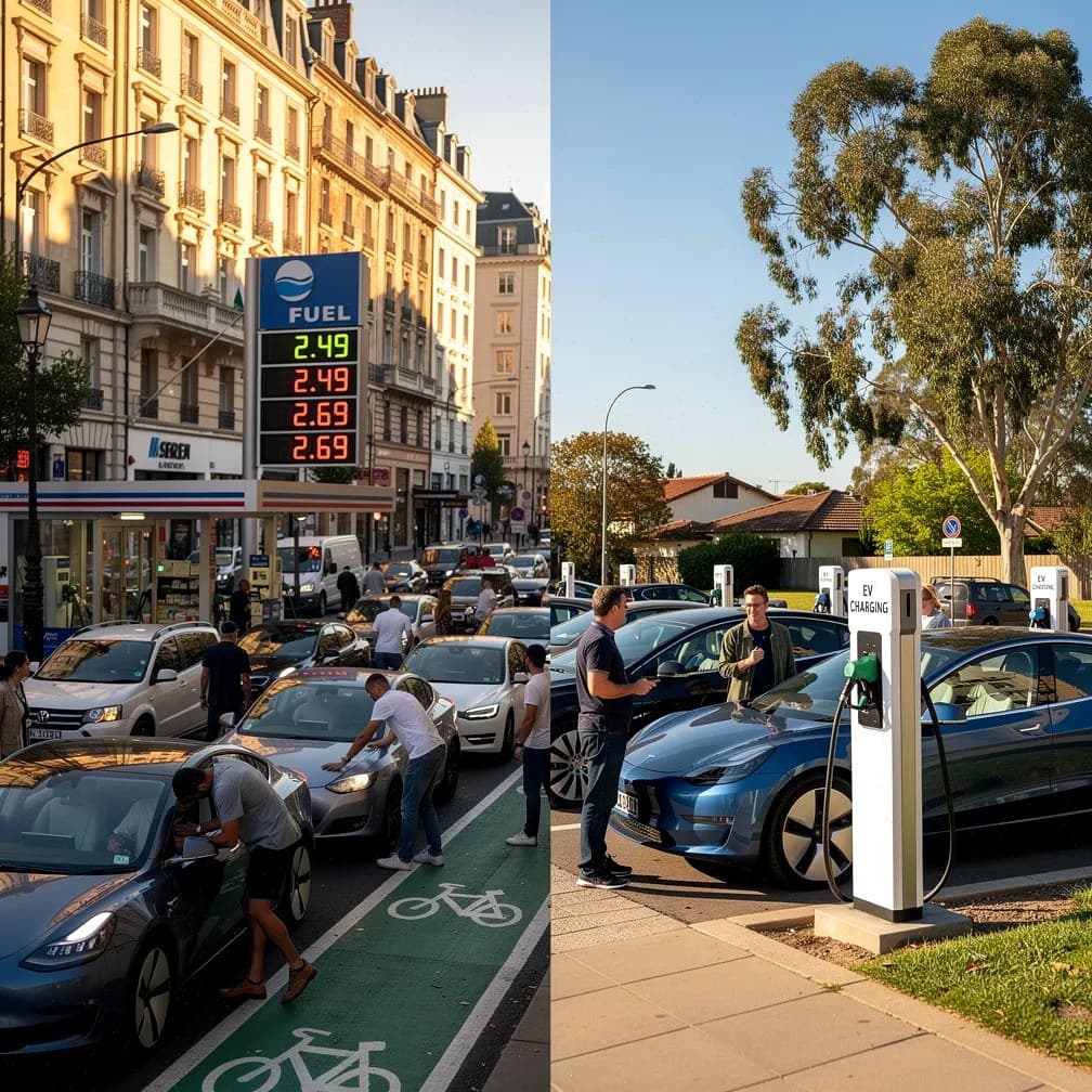 Kako je naftna kriza podstakla rast električnih vozila u evropi i australiji
