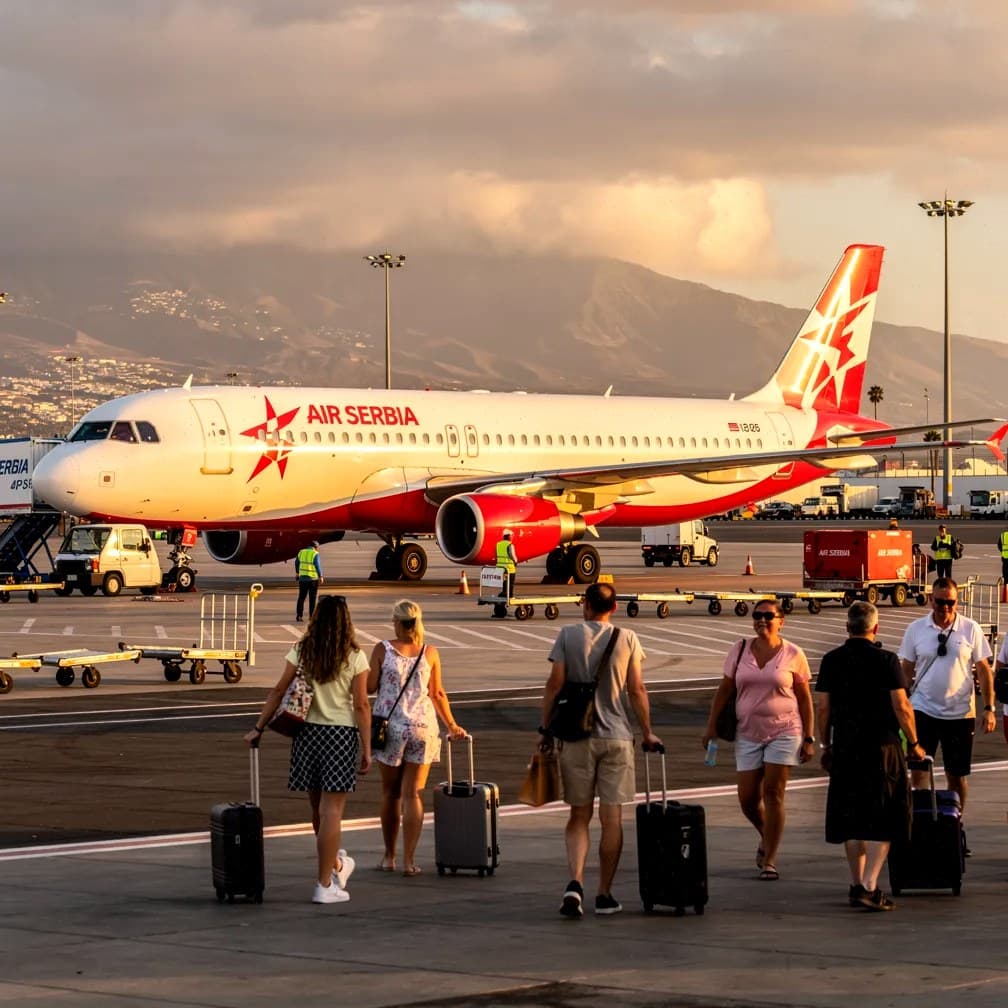 Er srbija ubrzava letove za tenerife: španska ofanziva počinje mesec dana ranije